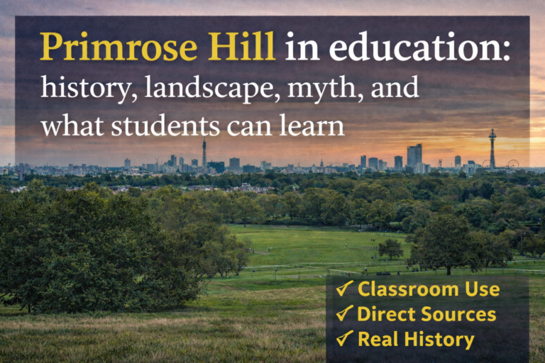 Why Primrose Hill fits an education category
