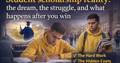 Scholarship journey: dreams, struggles, reality