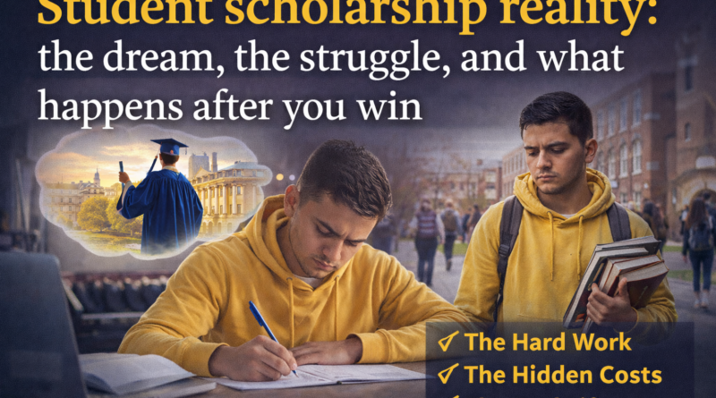 Scholarship journey: dreams, struggles, reality